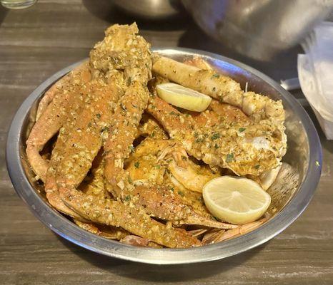 Seafood Boil Bag - Crab legs, Shrimp, Potatoes, Corn and Eggs