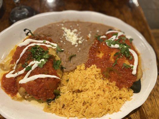 Chicken Chili Rellenos