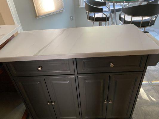 Corian island top