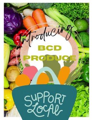 Spring Garden Farm Market would like to welcome BCD PRODUCE as our New Produce vendor! BCD will begin their debut May 7th Saturday They will