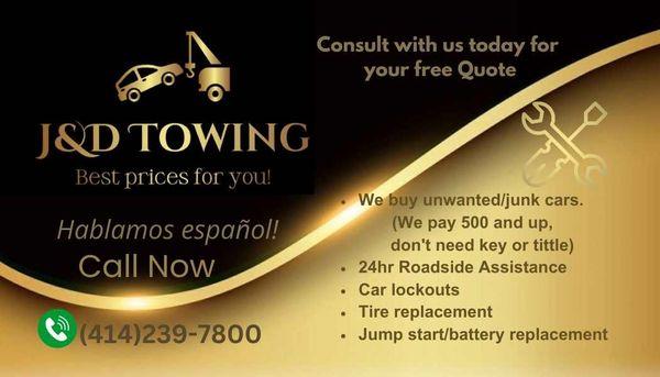 J & D Towing