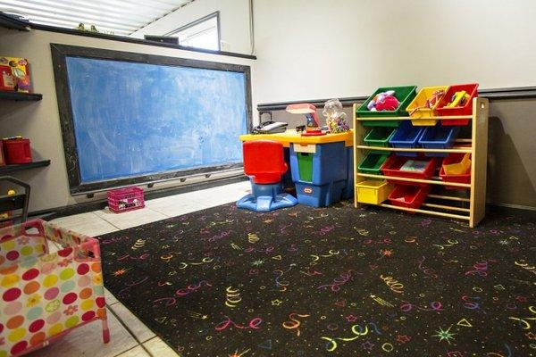 We offer a kid play room to make your wait easy for you and your family.