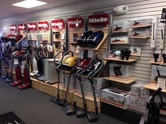 World Class Miele Vacuums, the complete line!