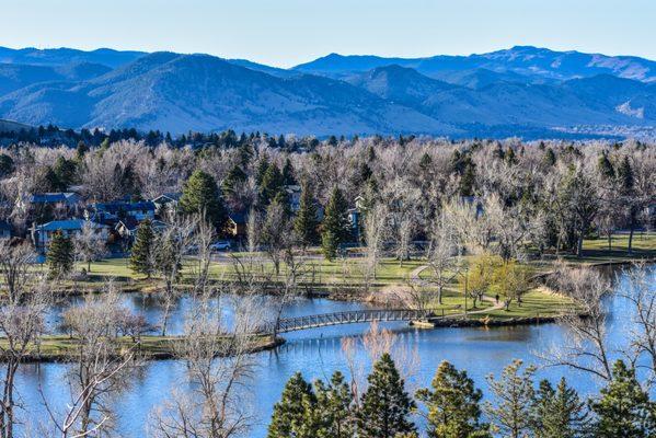 This beautiful park is located in south Boulder with amazing views