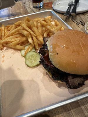 Brisket sandwich