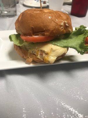 Spring time chicken sandwich