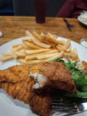 Catfish and fries