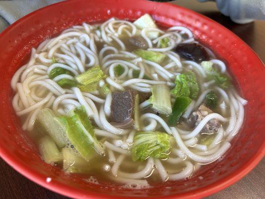 Beef noodle soup