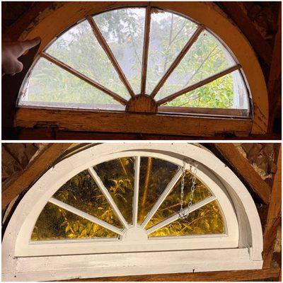 Wood window repair