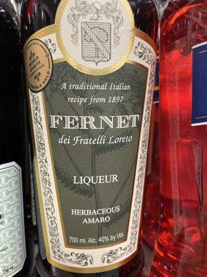 Fernet amaro