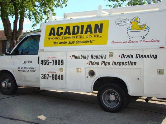 You've seen our trucks around town!  Call Acadian today!!