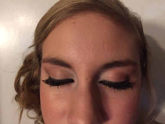 Homecoming Hair and Makeup