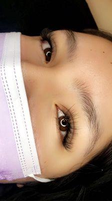 light volume lash extensions