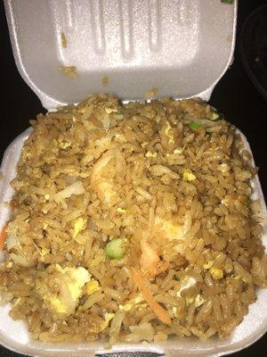 Shrimp fried rice