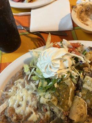 Enchiladas Verdes