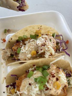 Shrimp tacos