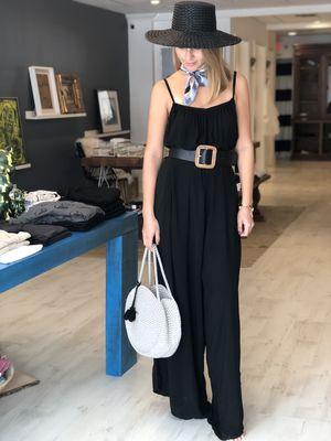 Spring 2019 black jumpsuit