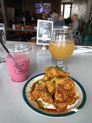 Nashville hot catfish bites Electric relaxation frozen drink M43 draft beer