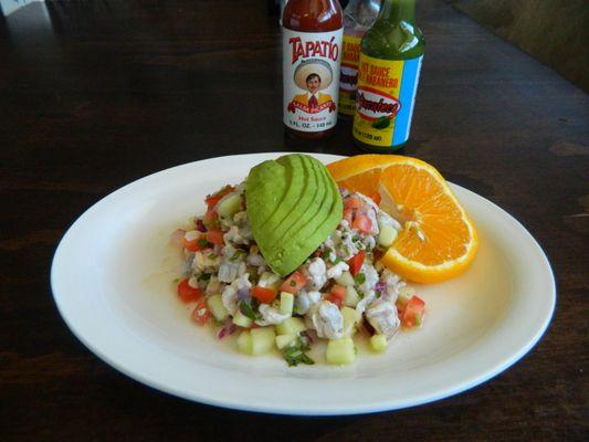 Tostada de Ceviche