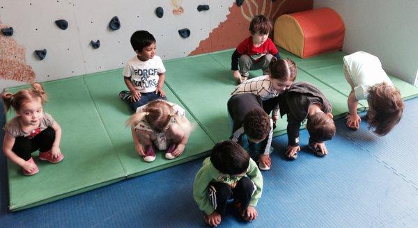 Daily YOGA: Pretzel poses for our toddlers!