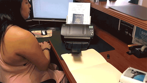 Desktop document legal scanning