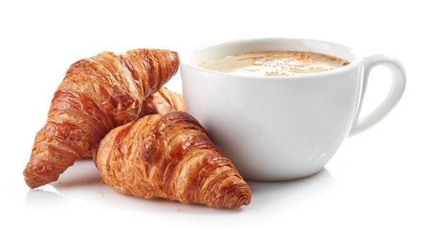 Fresh pastries and a coffee