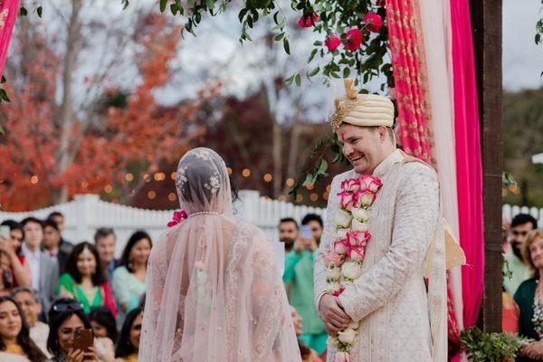 Indian Wedding Ceremony & Mandap Decor in Saratoga