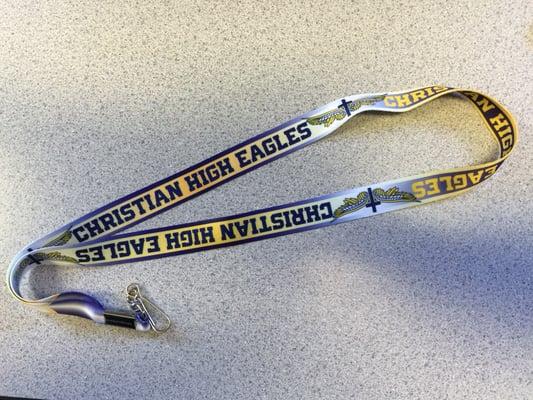 Lanyard for Sheboygan Christian High School