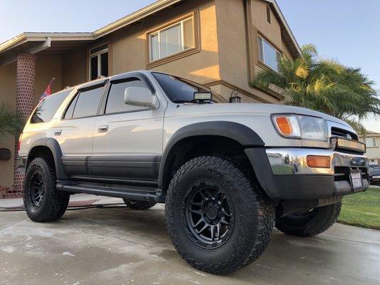 Black Rhino Apache wheels Falken Wildpeak AT3 tires