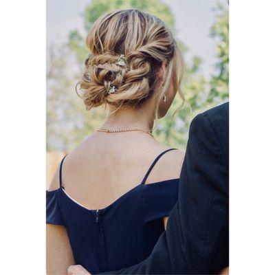 prom hair style