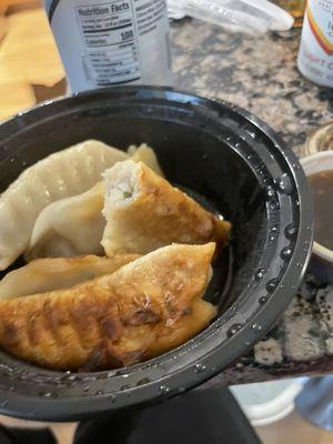 11. Fried Dumplings with chicken