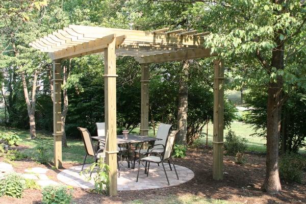 Nothing like a covered patio spot to relax.