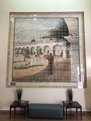 Beautiful tile Mission mosaic