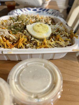 Hyd Chicken Dum Biryani, Hyd Goat Dum Biryani