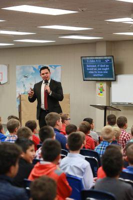 One of the children's classes.