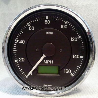 New Electronic Smiths Gauge 0-160mph clockwise