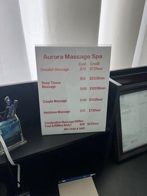 Aurora Massage Spa