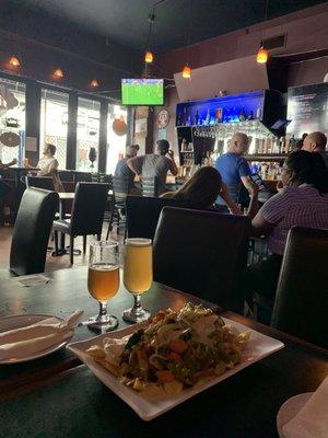 Nachos, beers, Euro 2020(1) Final.