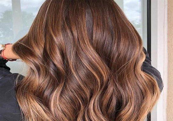 Ombre Highlights w/Beach Wave