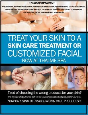 Customized facials