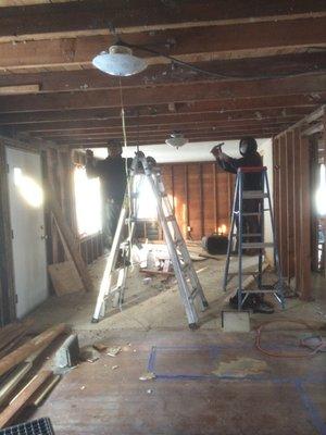 As licensed contractors we can manage complex renovations and repairs