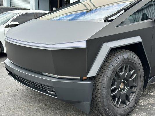 2024 TESLA Cybertruck - Full Matte Black PPF + Tint