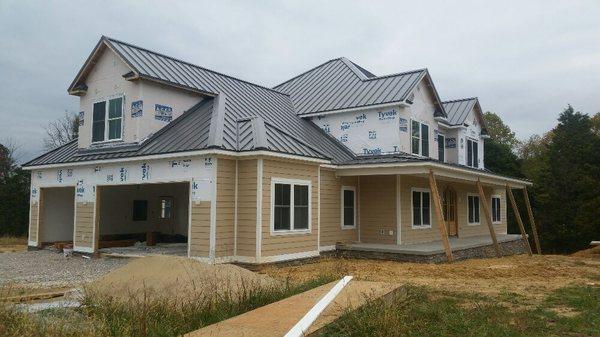 Steady Seam Metal  Roof  WE Installed in Bowlingreen KY