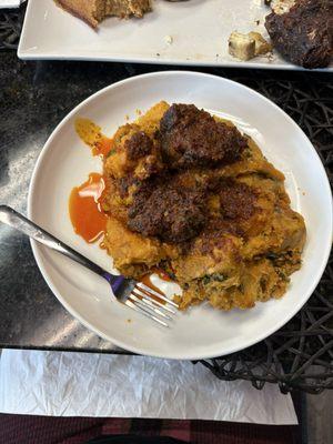 Yam porridge