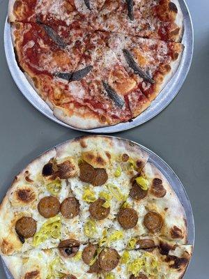 The AP Pizza and Sauerkraut Pizza