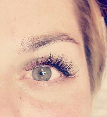 Eyelash extension fill