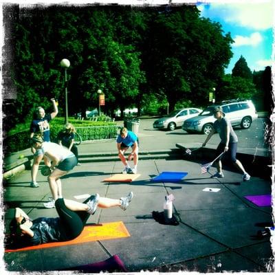 Volunteer Park Strength & Stamina Class