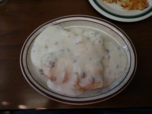 Full order biscuits and gravy