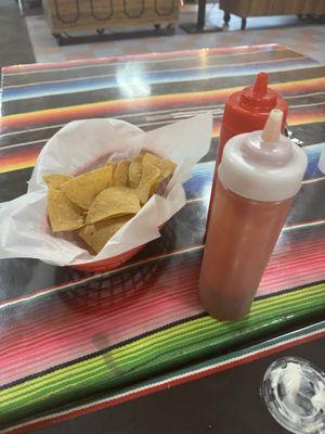 Chips and salsa