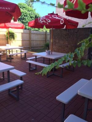 Patio is open!